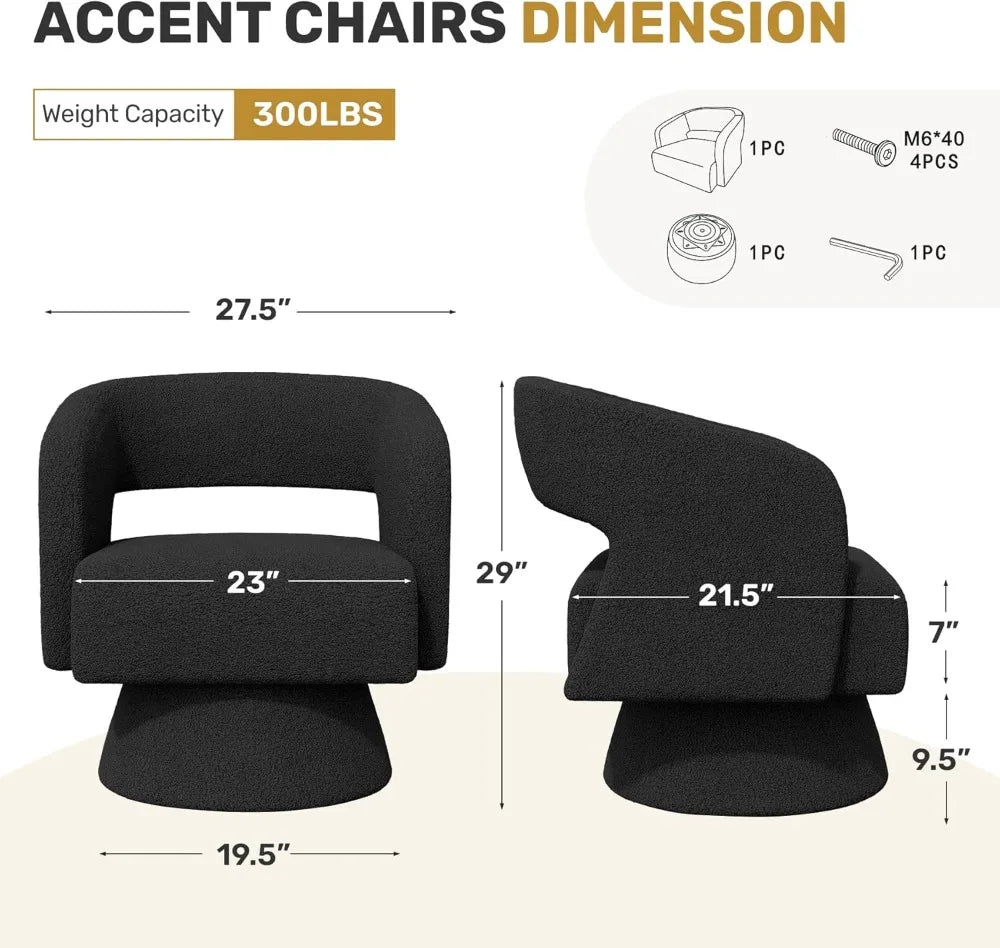 Swivel Accent Chairs