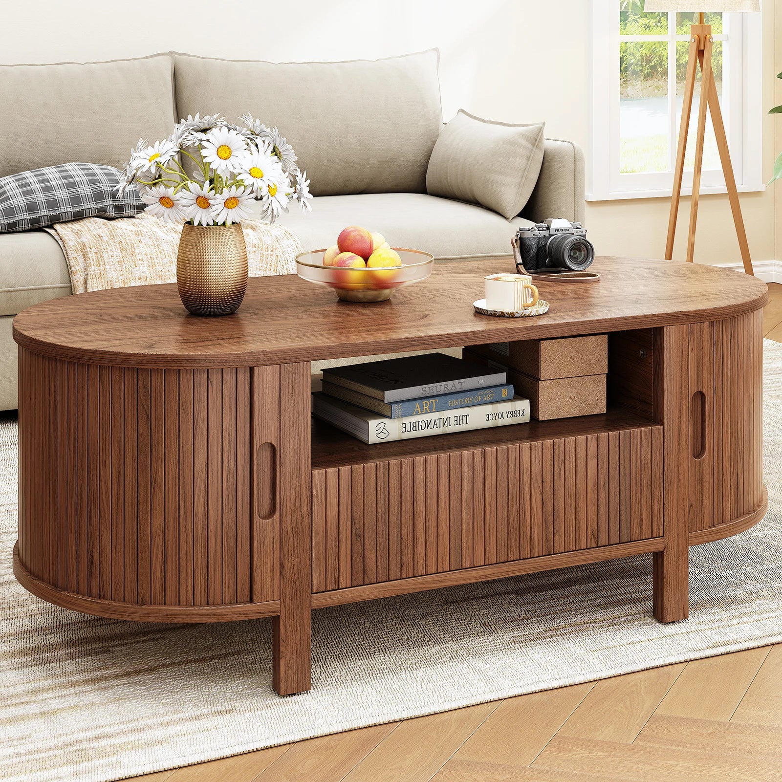 Oval Coffee Table