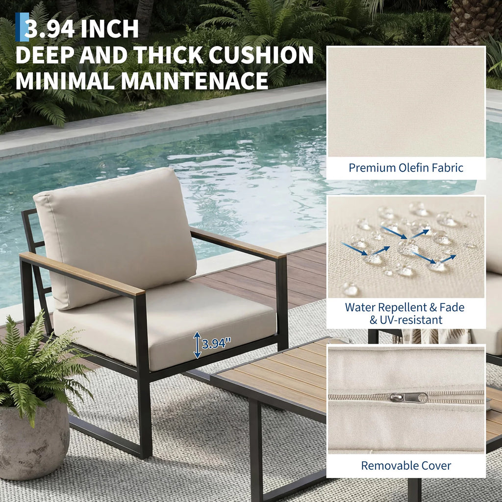 4-Piece Patio Furniture