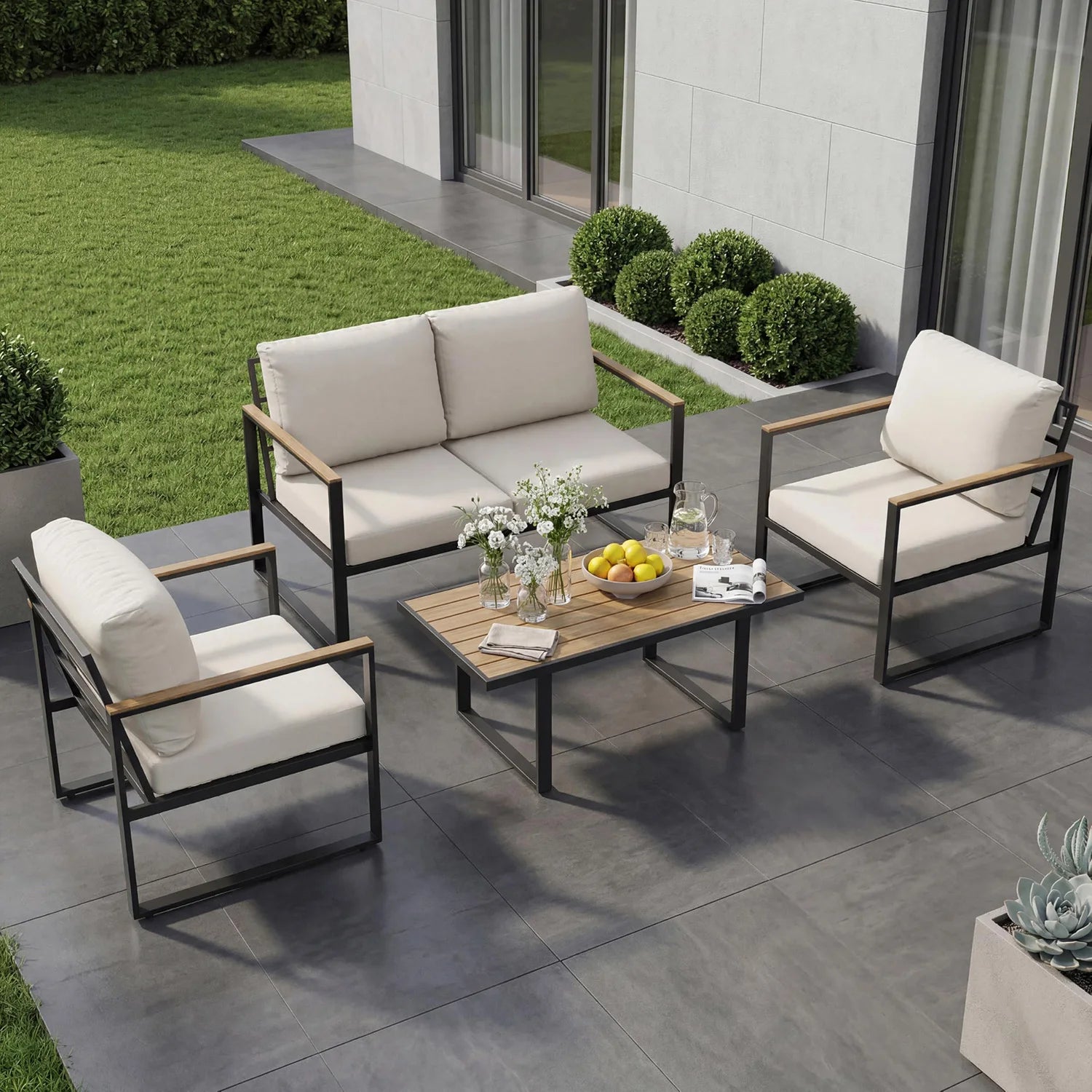4-Piece Patio Furniture