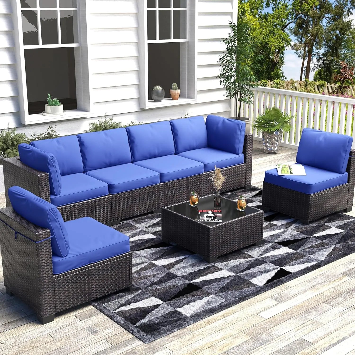 Modular Outdoor Furniture Set,