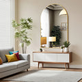 Arched Metal Mirror