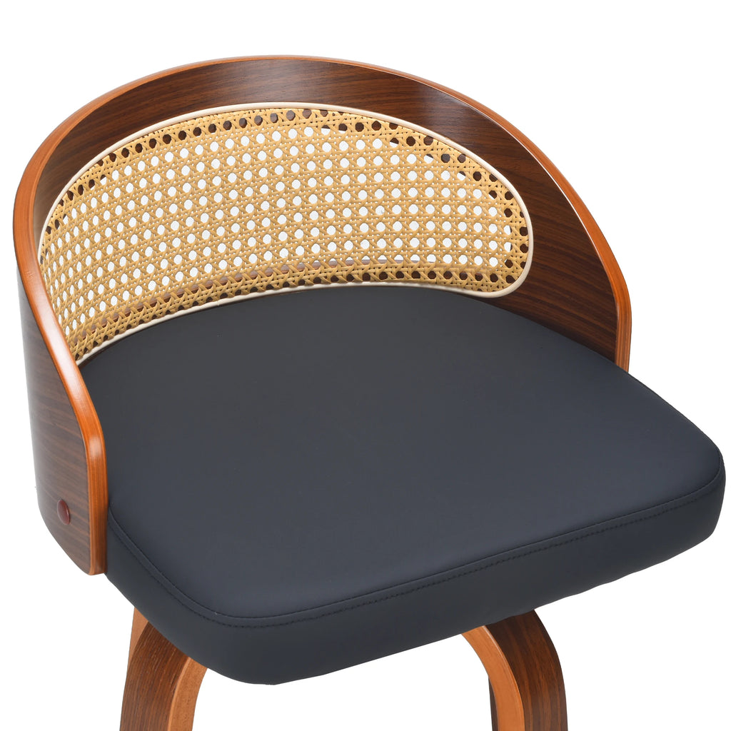 Set of 2 Swivel Bar Stools