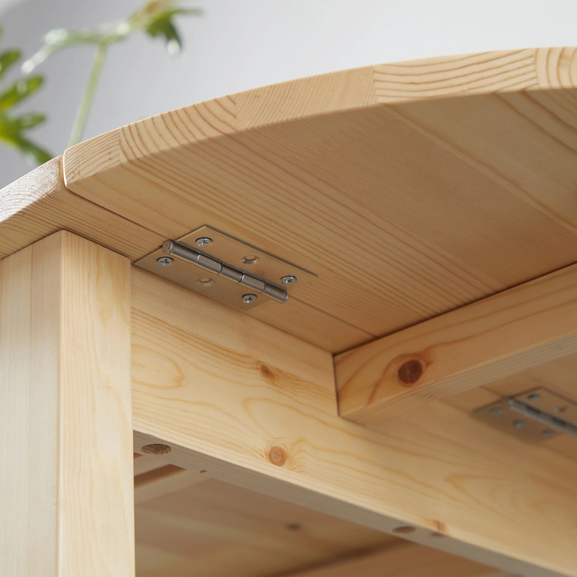 Drop Leaf Wood Table