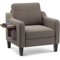 Linen Upholstered Armchair