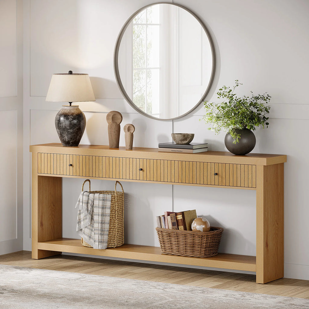 Console Table with Drawers