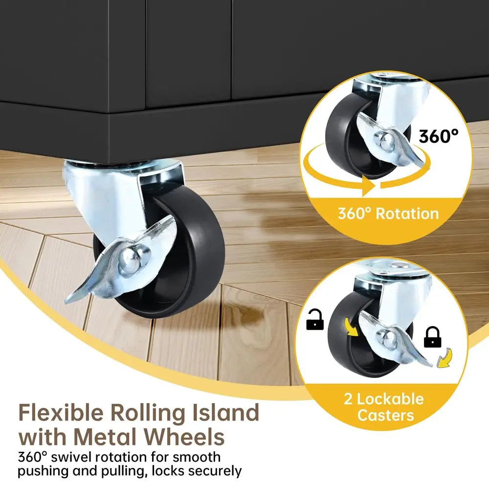 Kitchen Island with Storage