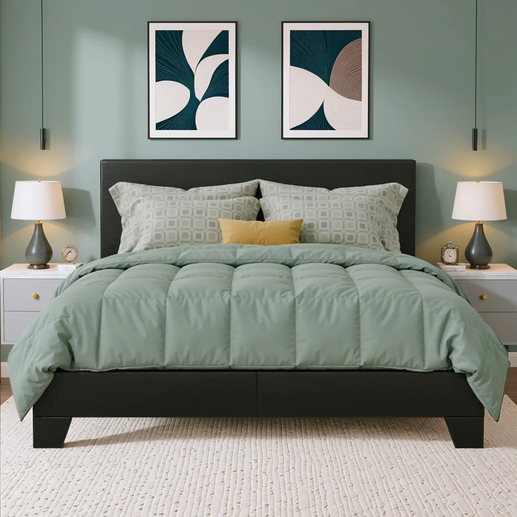Full/Queen/King Upholstered Bed Frame