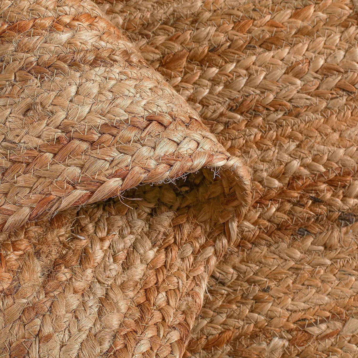 Jute Braided Round Rug