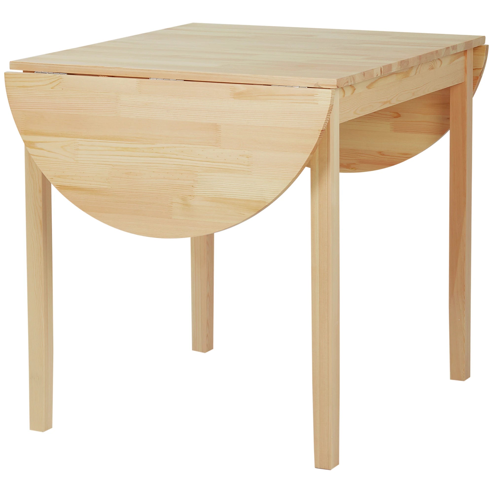 Drop Leaf Wood Table