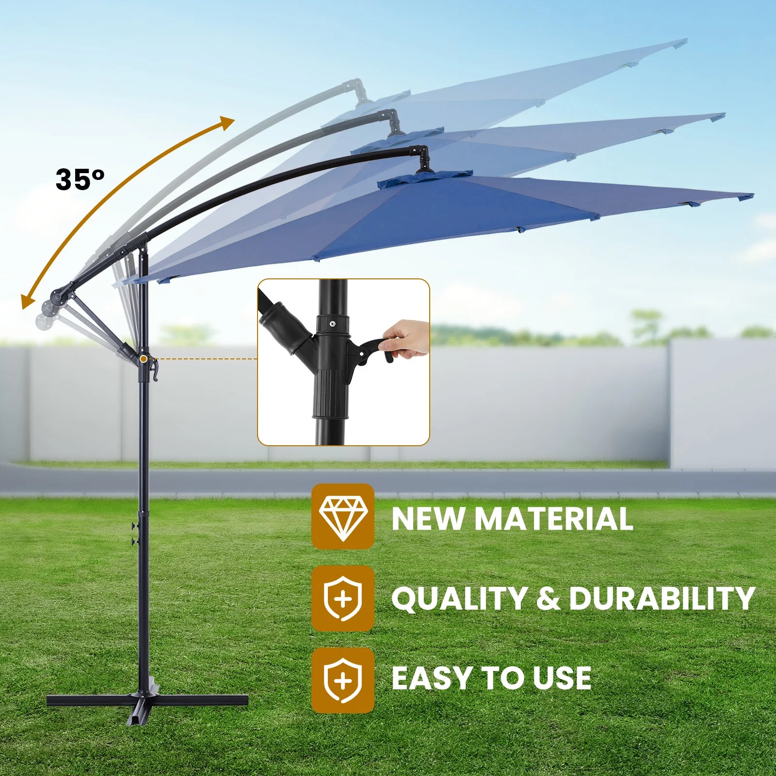 10FT Outdoor Patio Umbrella