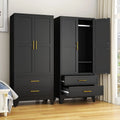 Black Steel Wardrobe