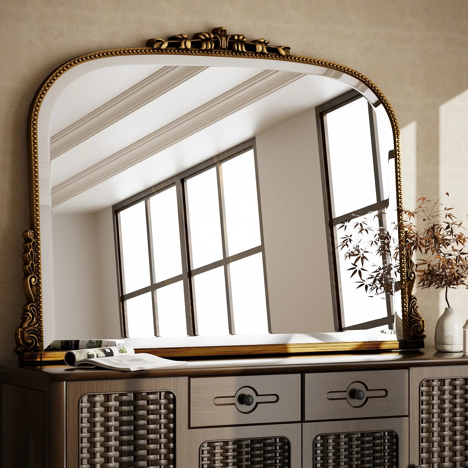 Arched Vanity Mirror