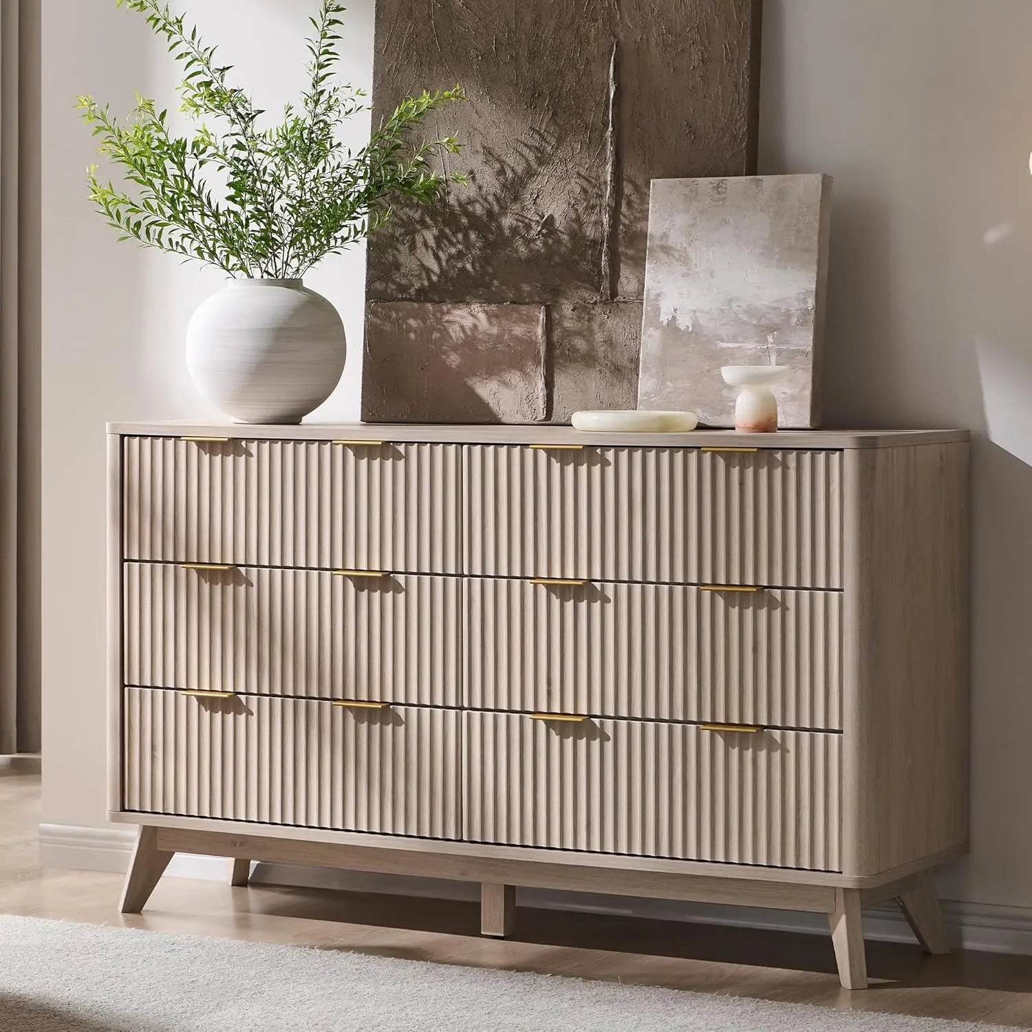 Fluted  Dresser