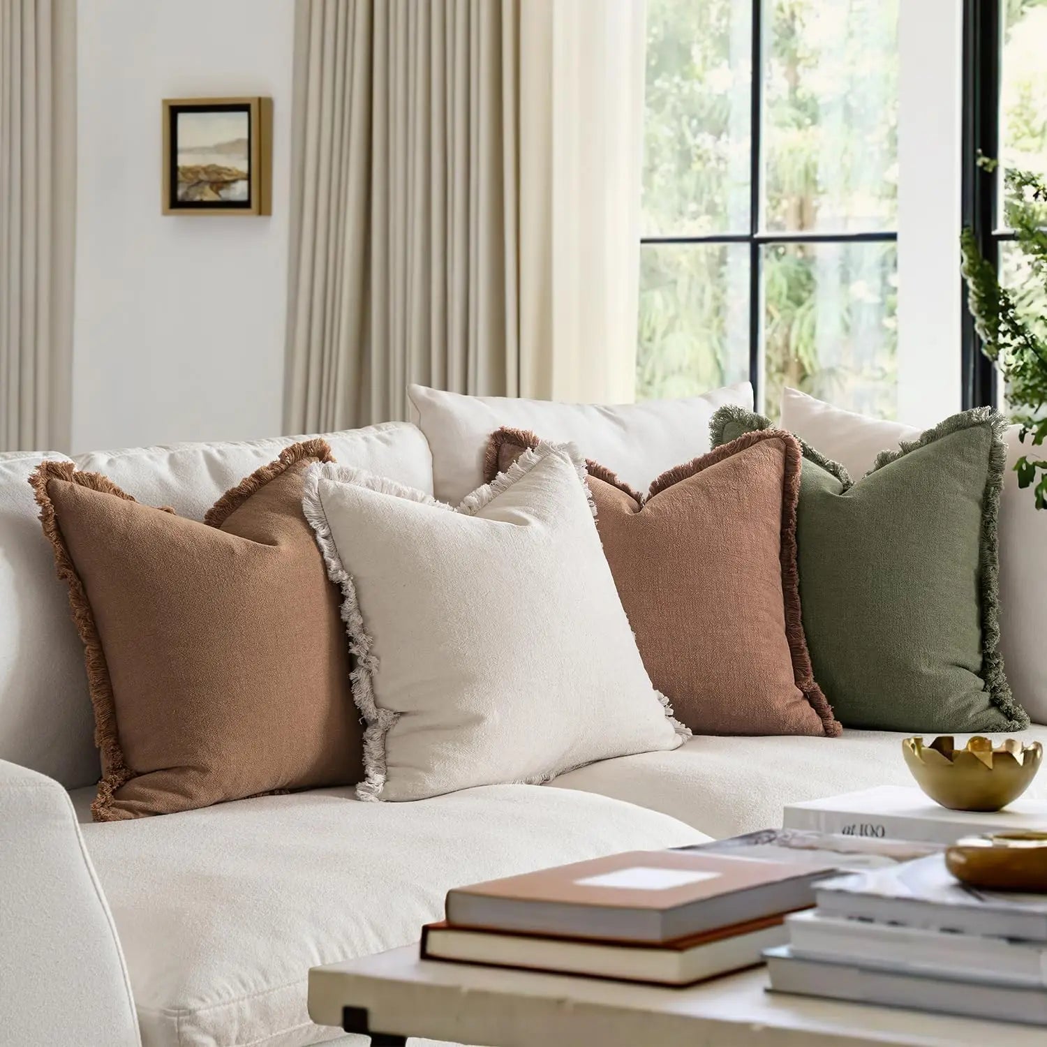 Set of 4 Throw Pillows