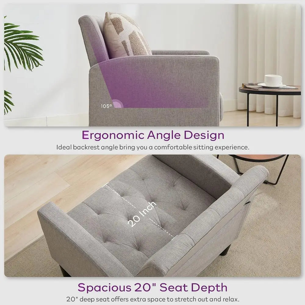 Accent Chairs Set of 2