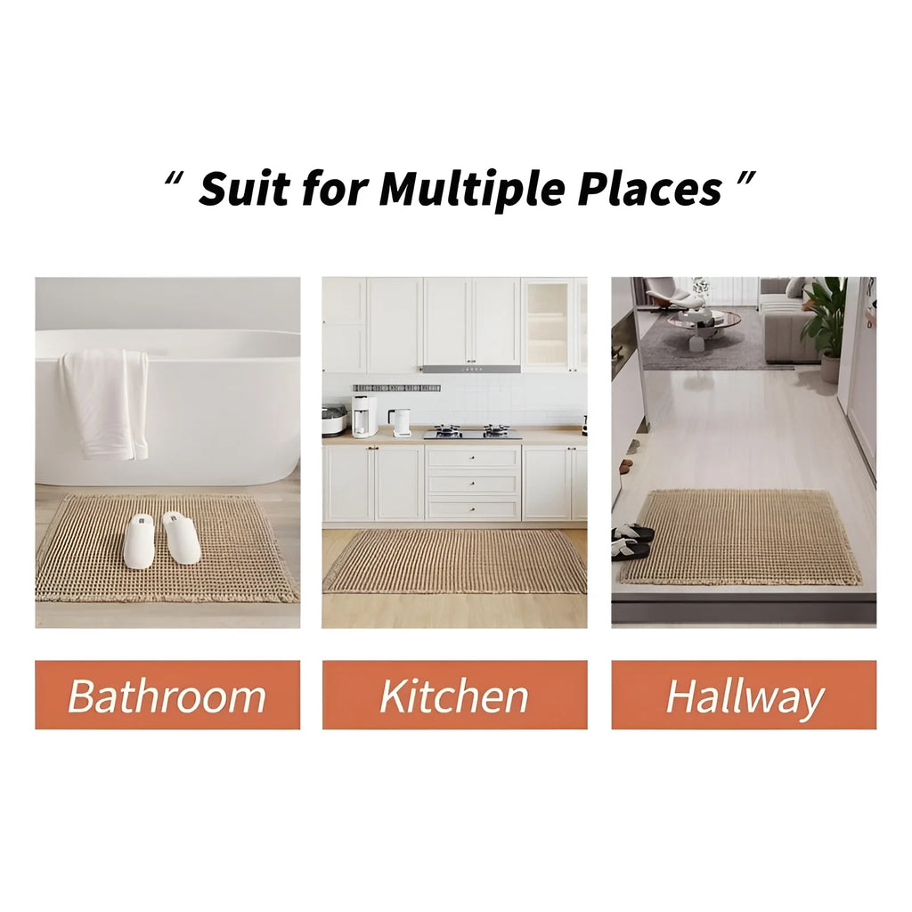 Waffle Weave Bathroom Mat