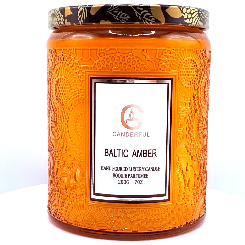 Glass Scented Soy Candle