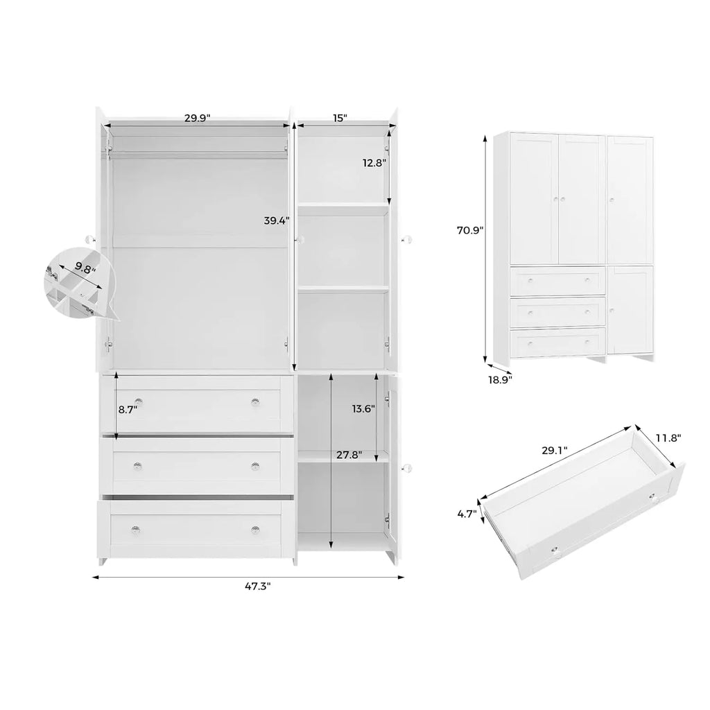 Armoire Wardrobe Cabinet