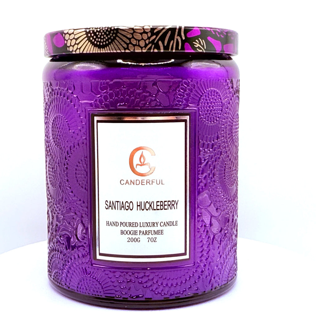 Glass Scented Soy Candle