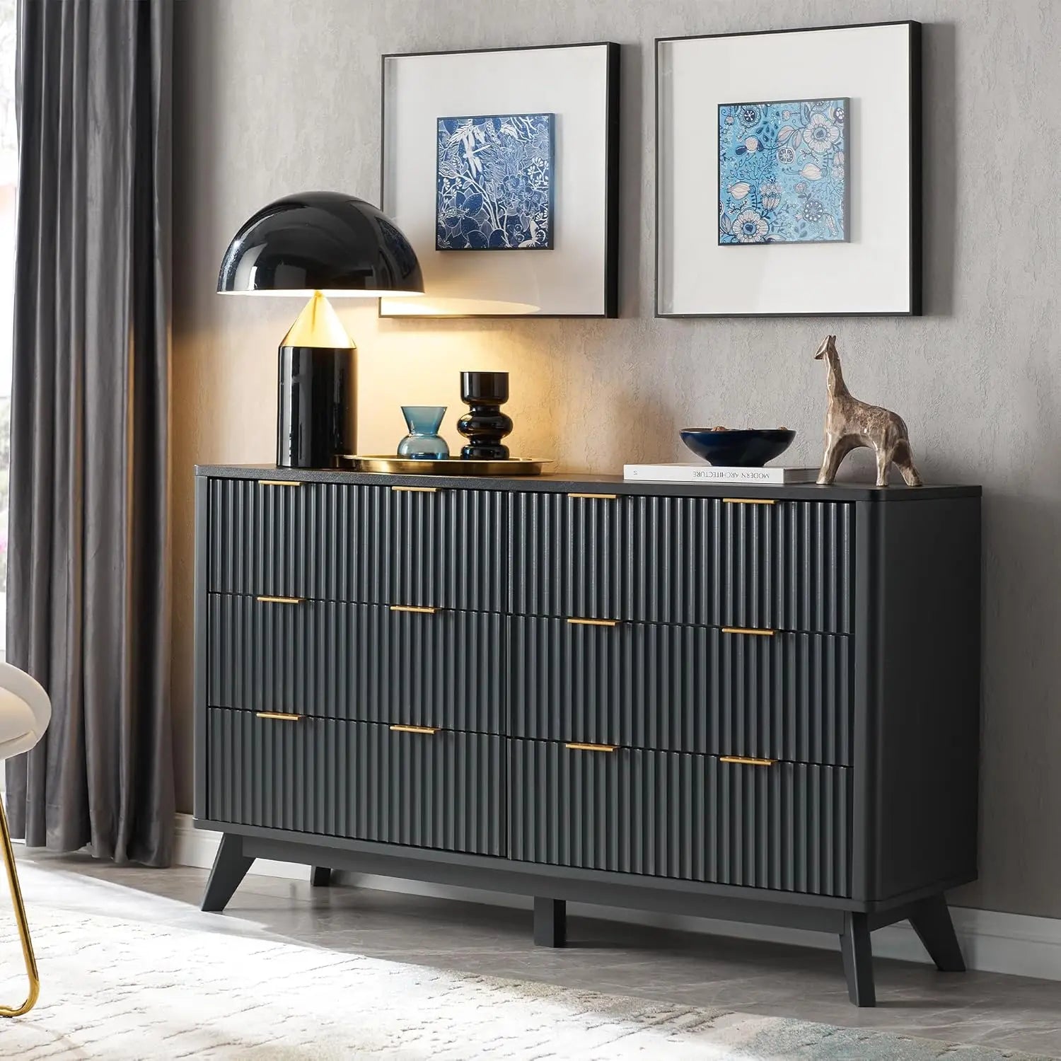 Fluted  Dresser
