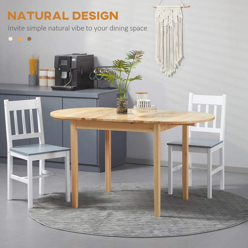 Drop Leaf Wood Table