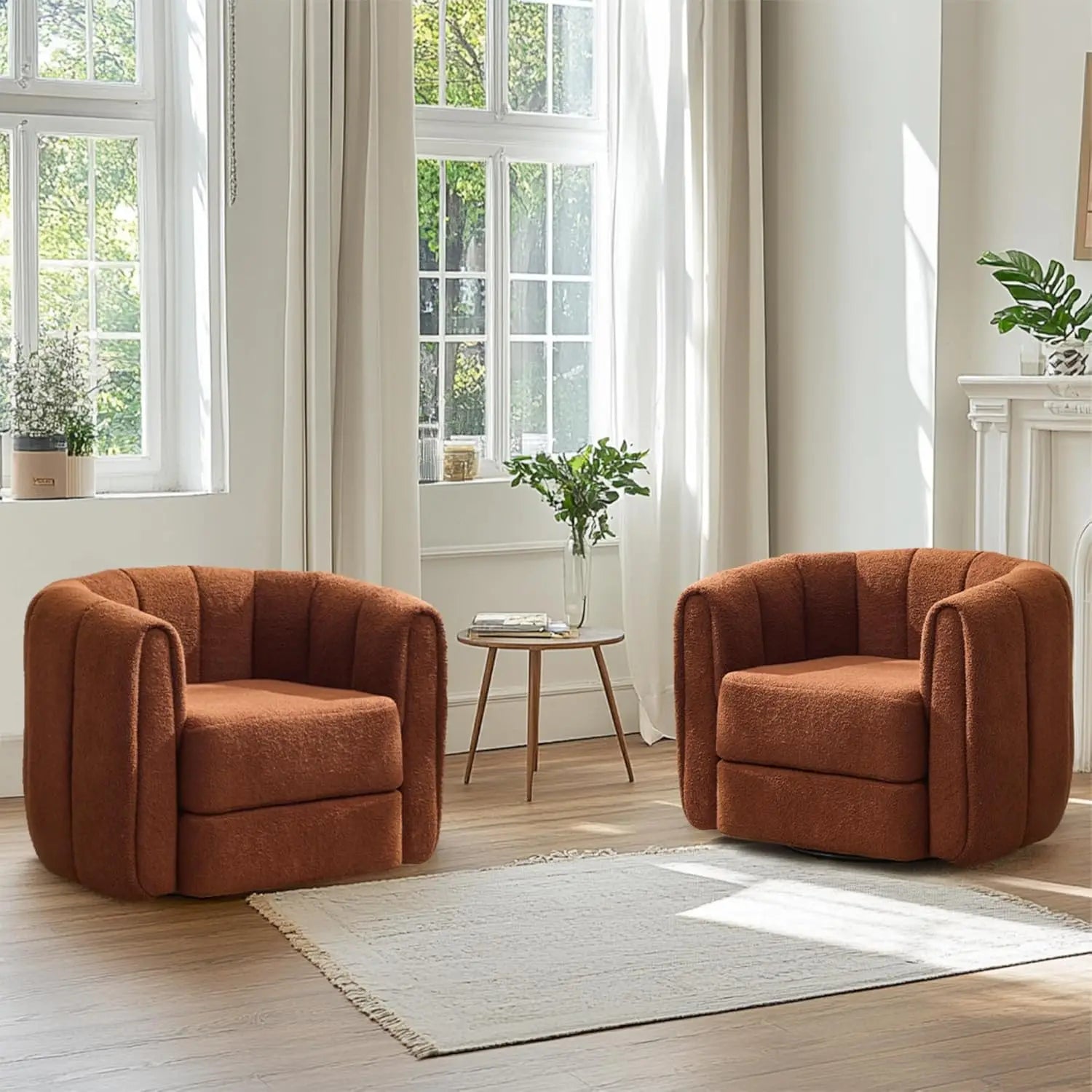 Swivel Accent Chair Set of 2