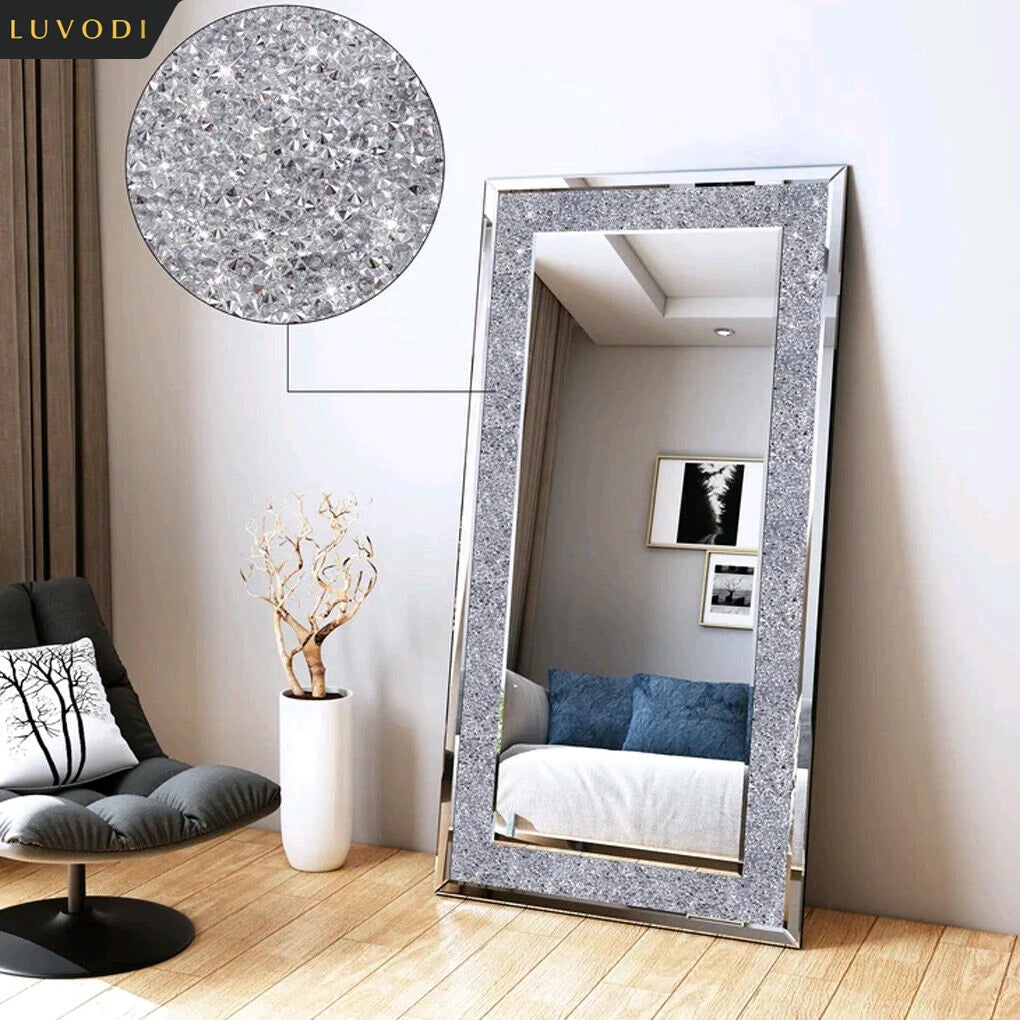 Mirror Silver Sparkly Vanity Mirror