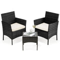 3 Pieces Outdoor Patio Furniture Set