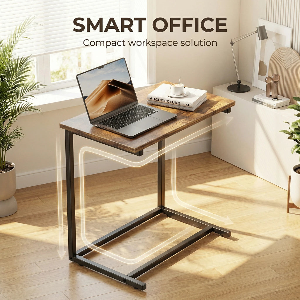C Shaped End Table