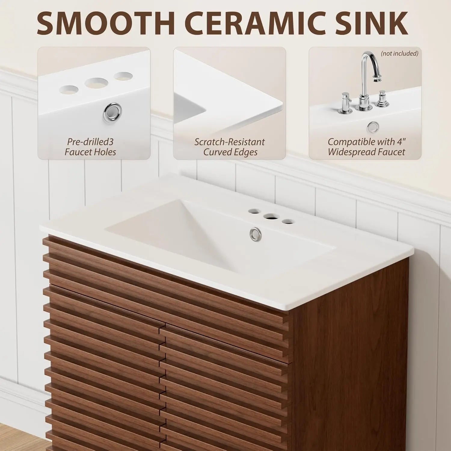 Mid-Century Bathroom Vanity