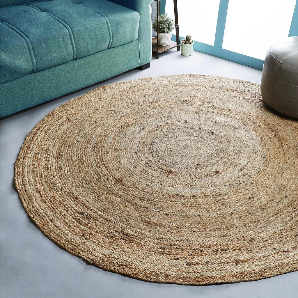 Jute Braided Round Rug