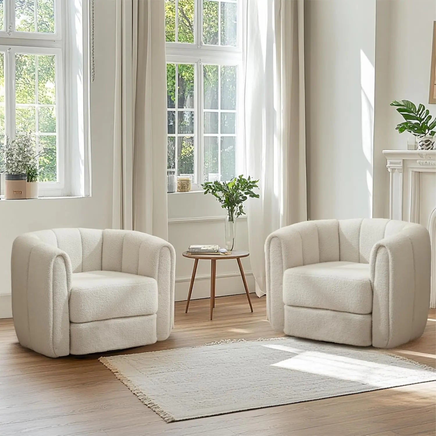 Swivel Accent Chair Set of 2