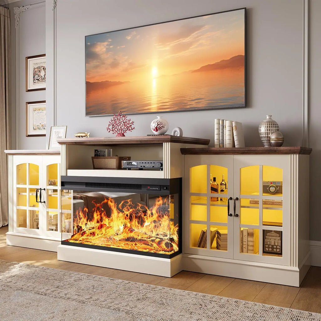 Fireplace TV Stand