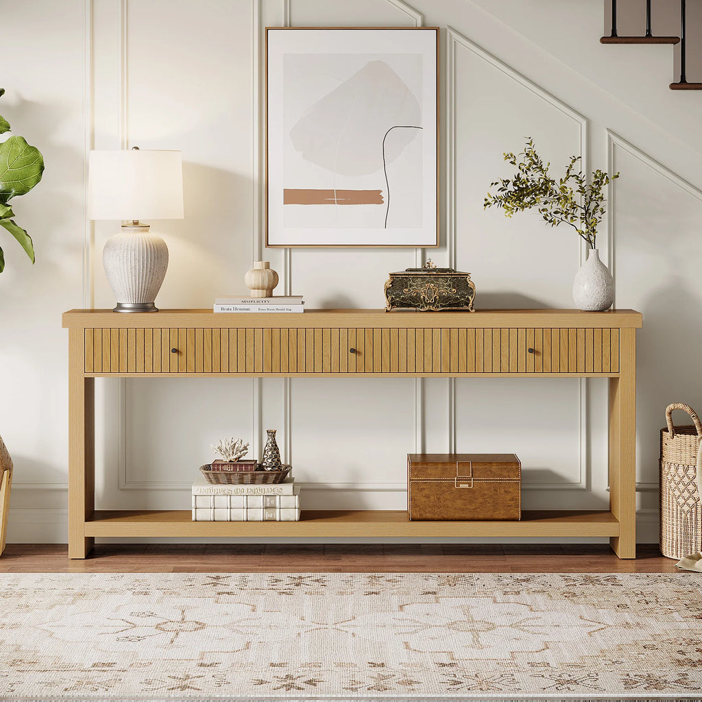Console Table with Drawers