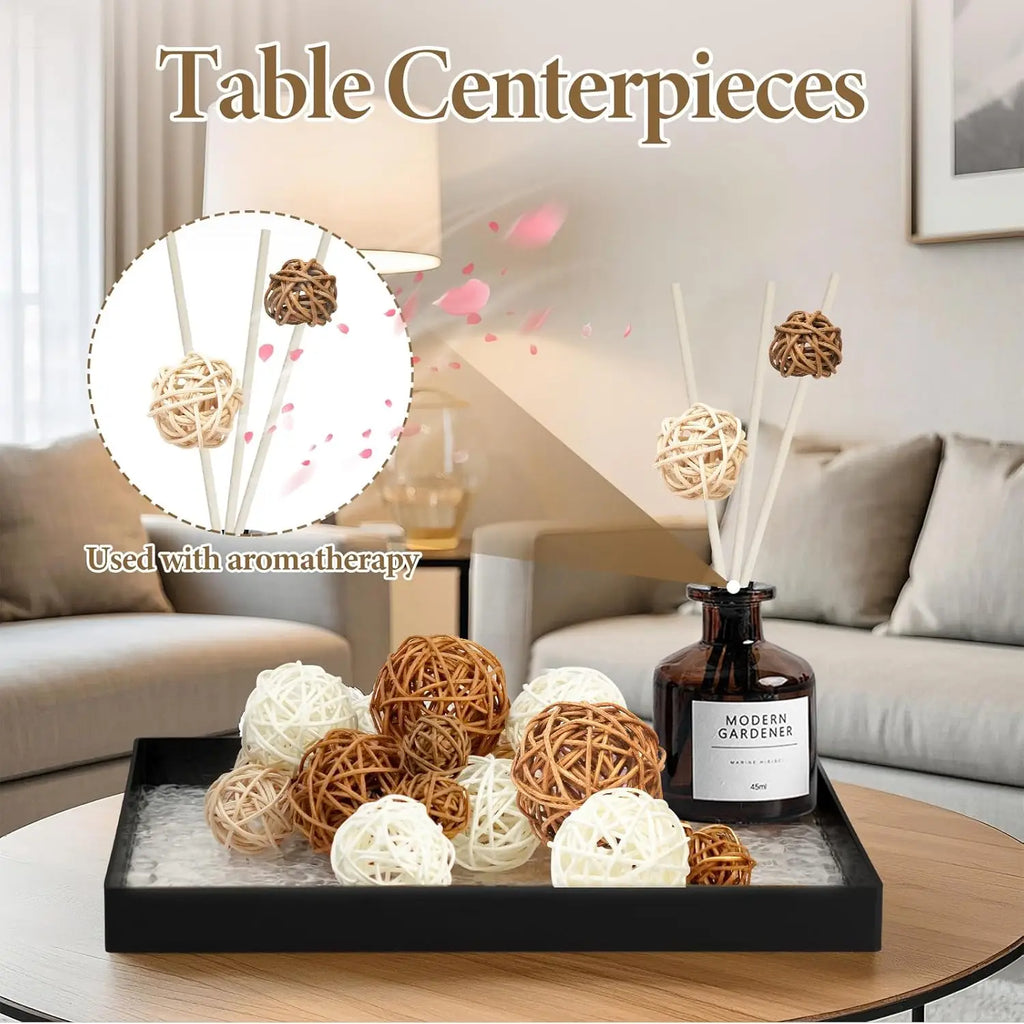 Natural Woven Rattan Balls