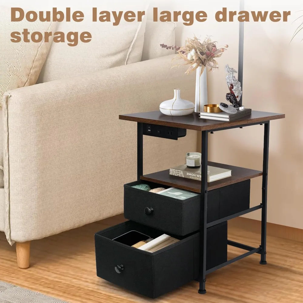 Floor Lamp with Table