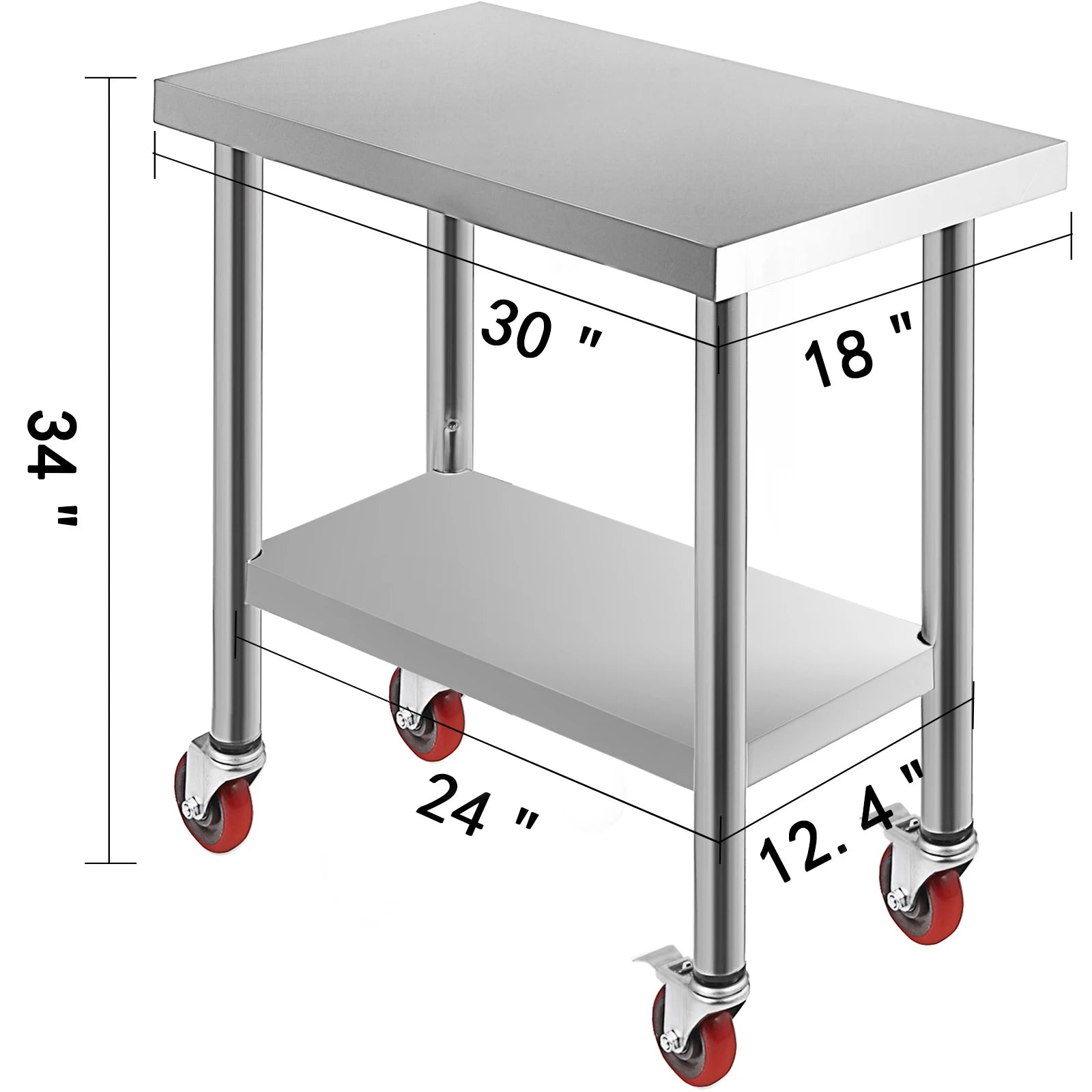 Stainless Steel Prep Table