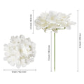 White Silk Hydrangea Bouquet