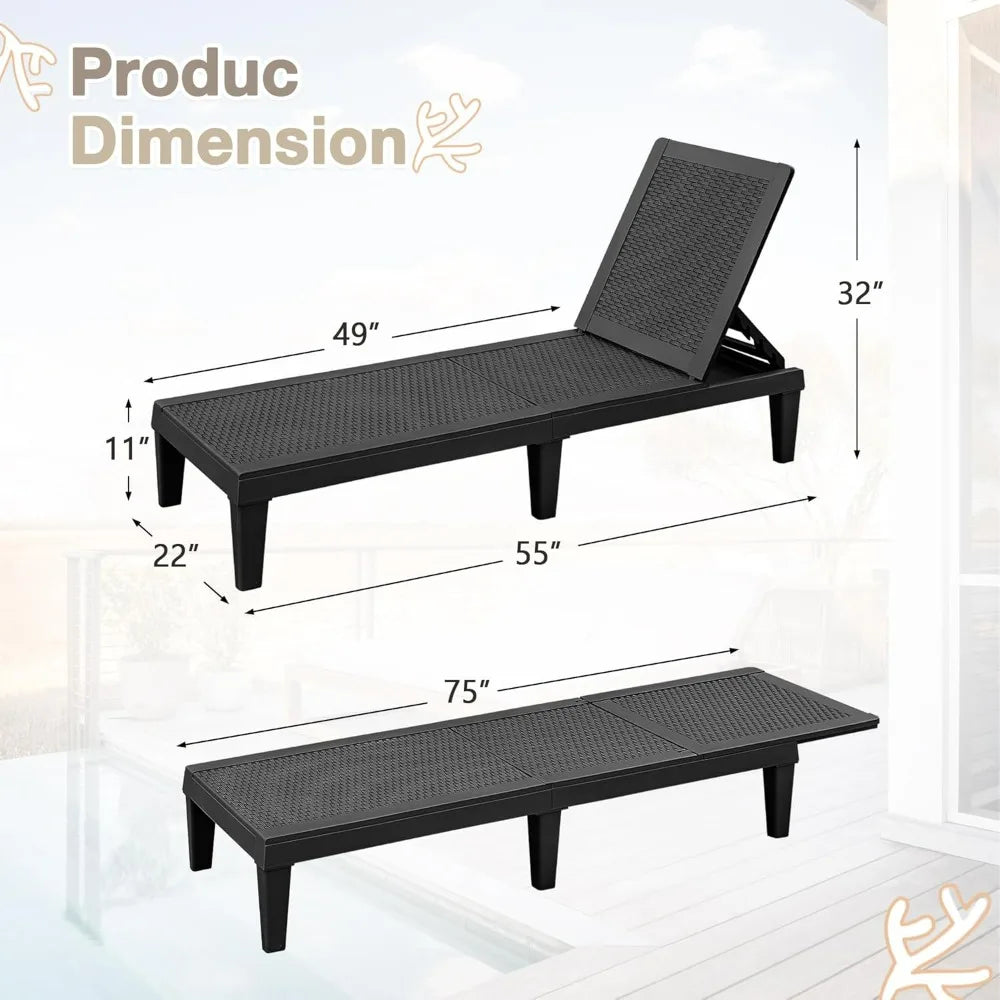 Lounge Chairs Set of 2