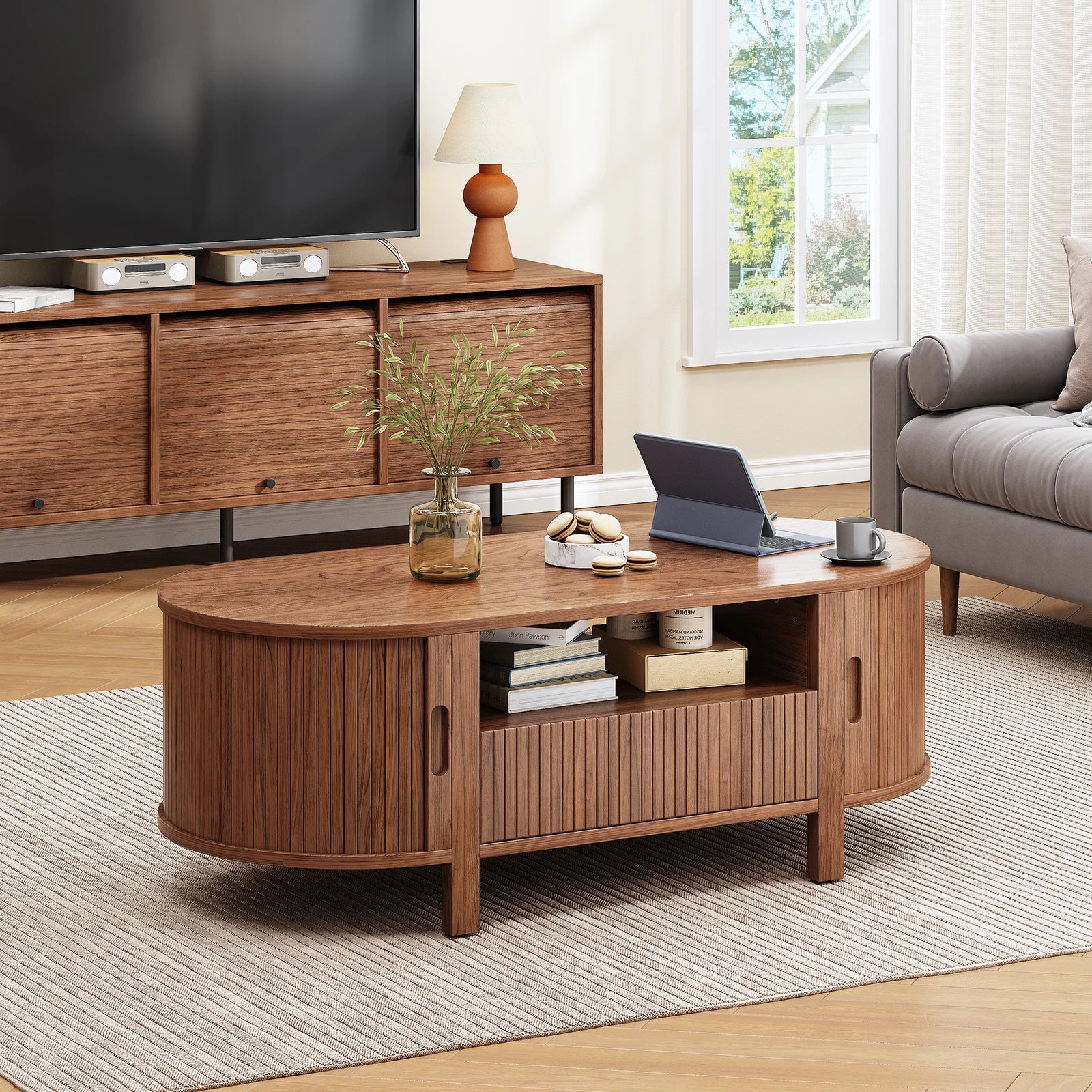 Oval Coffee Table